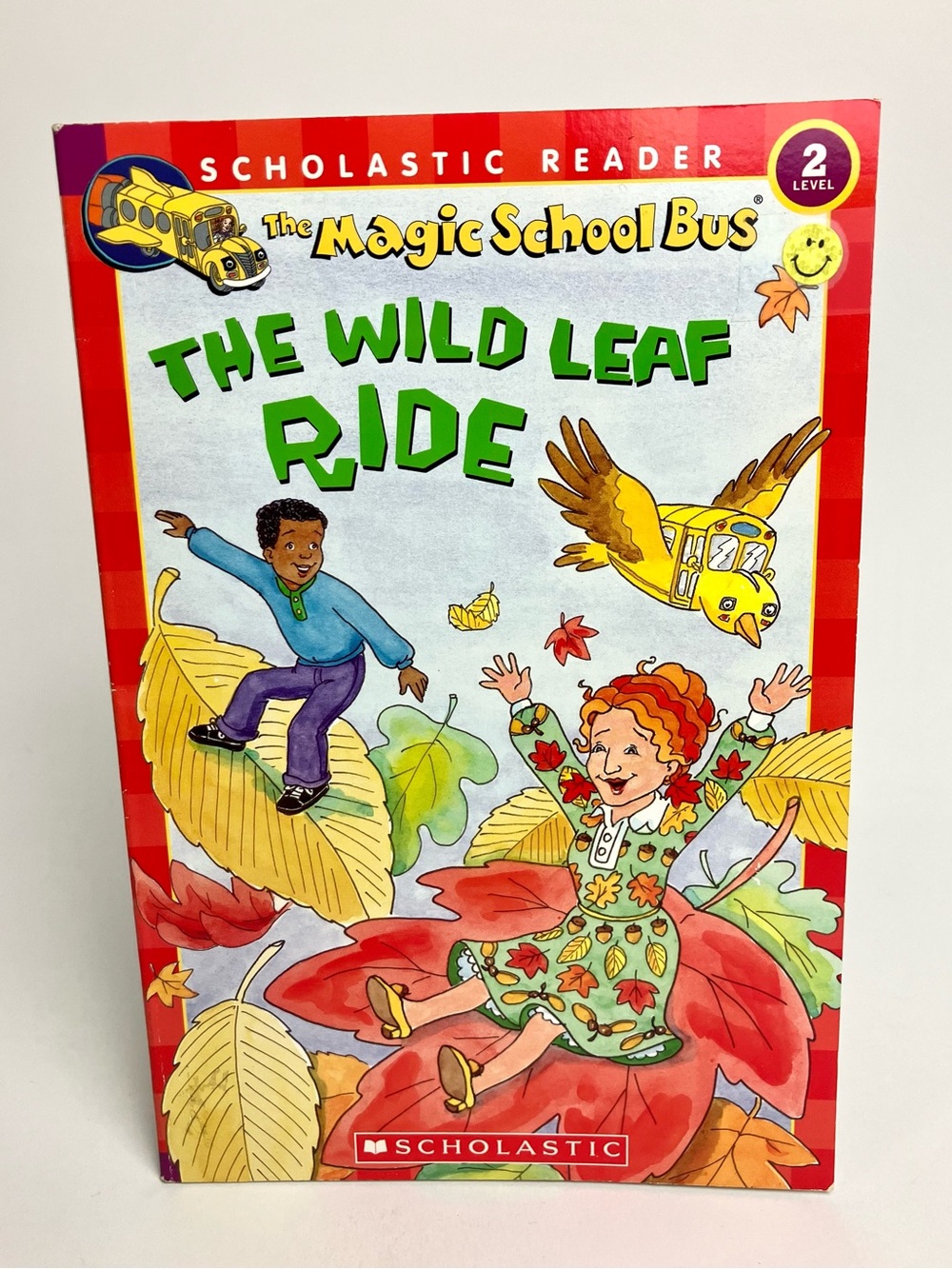 Vintage Magic School Bus The Wild Leaf Ride Book 2003 Educational Y2K Nostalgia